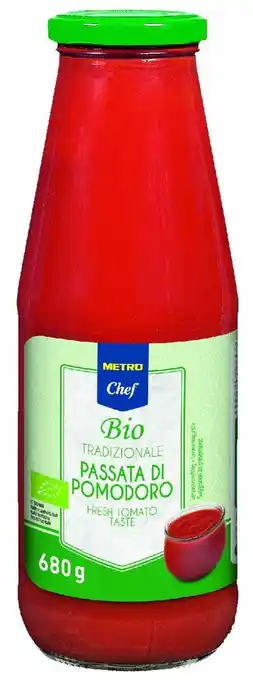 Makro MC TOMATE PASSATA BIO FR.680G promoção