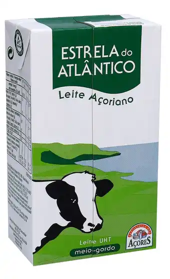 Leite Uht Meio Gordo Estrela Do Atlantico 6 X 1 L