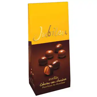 Avelãs Cobertas com Chocolate de Leite