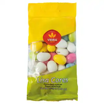 Continente Amêndoas Lisas Cores promoção
