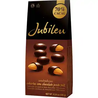 Continente Amêndoas Chocolate Negro 70% Cacau promoção