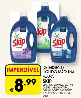 Meu Super DETERGENTE LÍQUIDO MÁQUINA ROUPA SKIP promoção