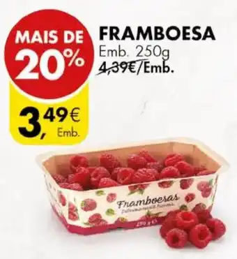 Pingo Doce FRAMBOESA Emb. 250g promoção