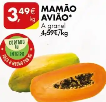 Pingo Doce MAMAO AVIAO kg promoção