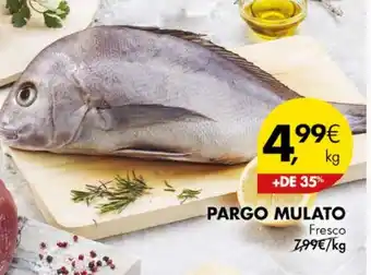 Pingo Doce PARGO MULATO Fresco promoção