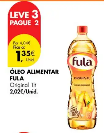 Pingo Doce ÓLEO ALIMENTAR FULA Original 1lt promoção