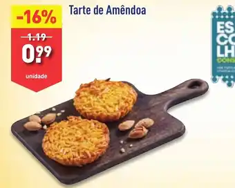 ALDI Tarte de Amêndoa promoção