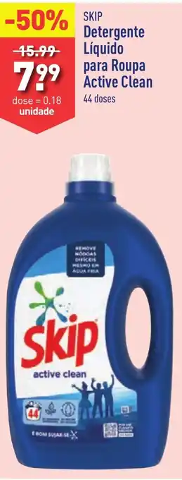 ALDI SKIP Detergente Líquido para Roupa Active Clean promoção