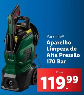 Lidl Parkside  Aparelho Limpeza de Alta Pressão 170 Bar promoção