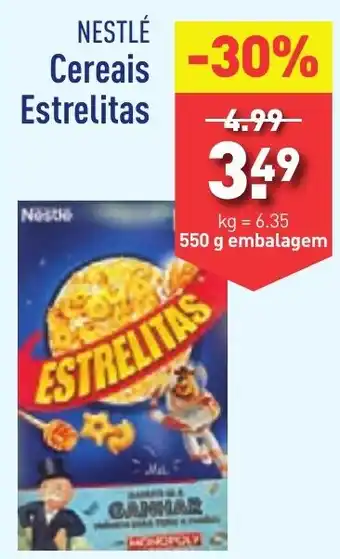 ALDI NESTLÉ Cereais Estrelitas 550g promoção