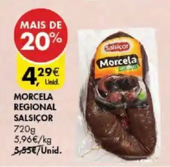 Pingo Doce MORCELA REGIONAL SALSIÇOR 720g promoção