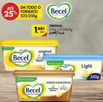 Pingo Doce Becel original 225g promoção