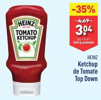 ALDI HEINZ Ketchup de Tomate Top Down 460g promoção