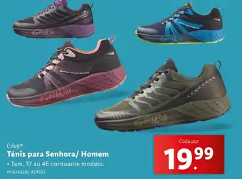 Lidl Crivit Ténis para Senhora/ Homem promoção