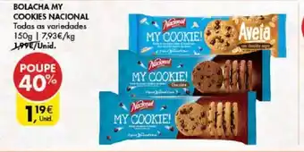 Pingo Doce BOLACHA MY COOKIES NACIONAL Todas as variedades 150g promoção