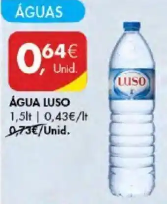 Pingo Doce ÁGUA LUSO 1.5LT promoção