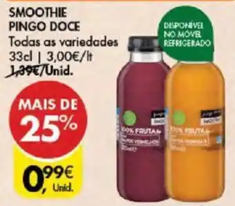 SMOOTHIE PINGO DOCE 33cl