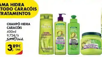 Pingo Doce CHAMPÔ HIDRA CARACÓIS 400ml promoção