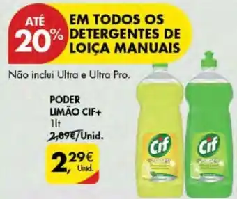 Pingo Doce PODER LIMÃO CIF+ 1lt promoção