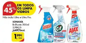 Pingo Doce SONASOL Brilhante 500ml promoção