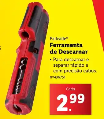 Lidl Parkside Ferramenta de Descarnar promoção