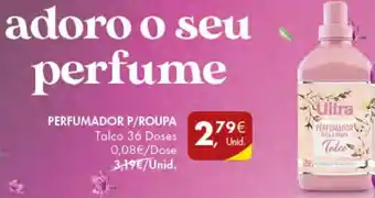 Pingo Doce PERFUMADOR P/ROUPA Talco 36 Doses promoção
