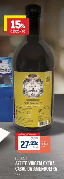 Makro AZEITE VIRGEM EXTRA CASAL DA AMENDOEIRA -3L promoção