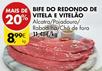 Pingo Doce BIFE DO REDONDO DE VITELA E VITELÃO promoção