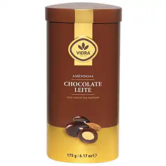 Continente Amêndoas Chocolate de Leite promoção