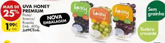 Pingo Doce UVA HONEY PREMIUM Emb. 400g promoção
