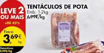 TENTÁCULOS DE POTA LEVE 2 Emb. 1-2kg
