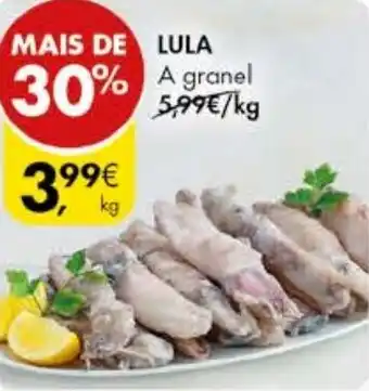 Pingo Doce Lula A granel promoção