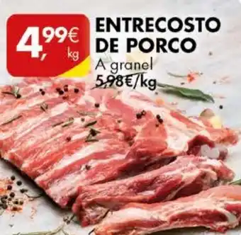 Pingo Doce ENTRECOSTO DE PORCO A granel promoção