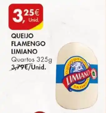 Pingo Doce QUEIJO FLAMENGO LIMIANO Quartos 325g promoção