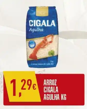 Miranda Supermercados ARROZ CIGALA AGULHA KG promoção