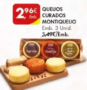 Pingo Doce QUEIJOS CURADOS MONTIQUEIJO Emb. 3 Unid. promoção