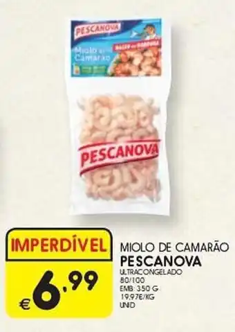 MIOLO DE CAMARÃO PESCANOVA