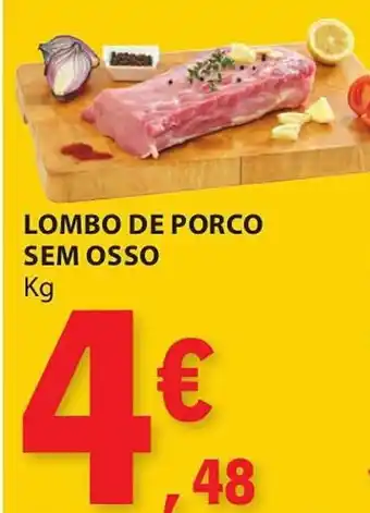 E.Leclerc LOMBO DE PORCO SEM OSSO Kg promoção