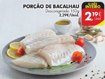 Porção de Bacalhau 150g