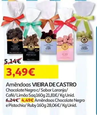Auchan Amêndoas VIEIRA DE CASTRO promoção