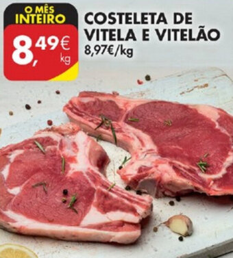 Pingo Doce Costeleta de Vitela E Vitelão promoção