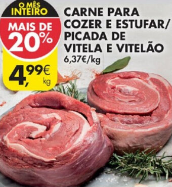 Carne Para Cozer E Estufar/Picada de Vitela E Vitelão