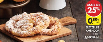 Pingo Doce Bretzel de Amendoa 130g promoção