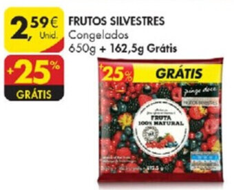 Pingo Doce Frutos Silvestres 650g promoção