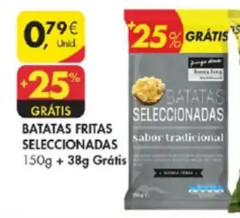 Pingo Doce Batatas Fritas Seleccionadas 150g promoção