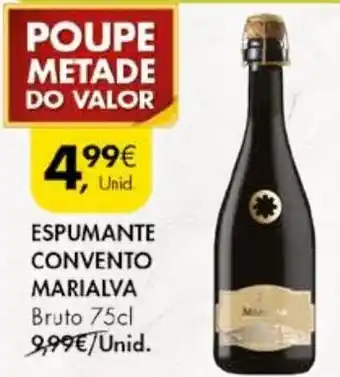 Pingo Doce ESPUMANTE CONVENTO MARIALVA Bruto 75cl promoção