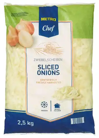 Makro METRO Chef Cebola Rodelas 2,5 Kg promoção