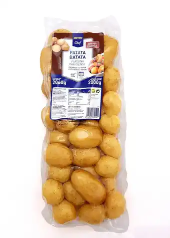Makro makro Chef Batata Pré-Cozida Parisiense C/P 2000G Quinta Gama (Bls) promoção
