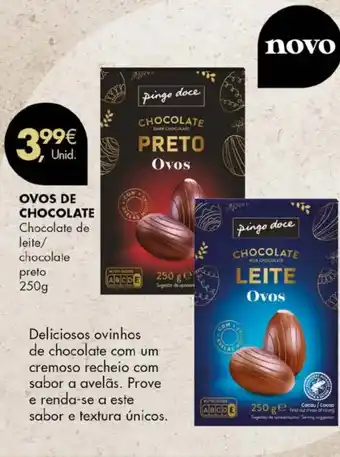 Pingo Doce OVOS DE CHOCOLATE 250G promoção