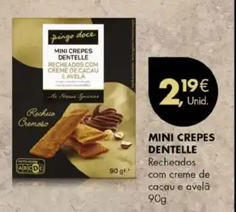 Pingo Doce MINI CREPES DENTELLE 90g promoção